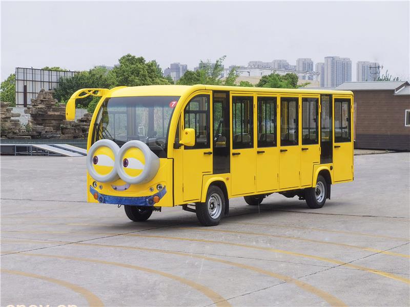 18座卡通造型电动车景区旅游观光车游览接待观光车